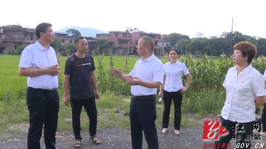 邓晓阳到长虹街道开展"学史力行"专题调研_动态要闻_祁阳政府信息网