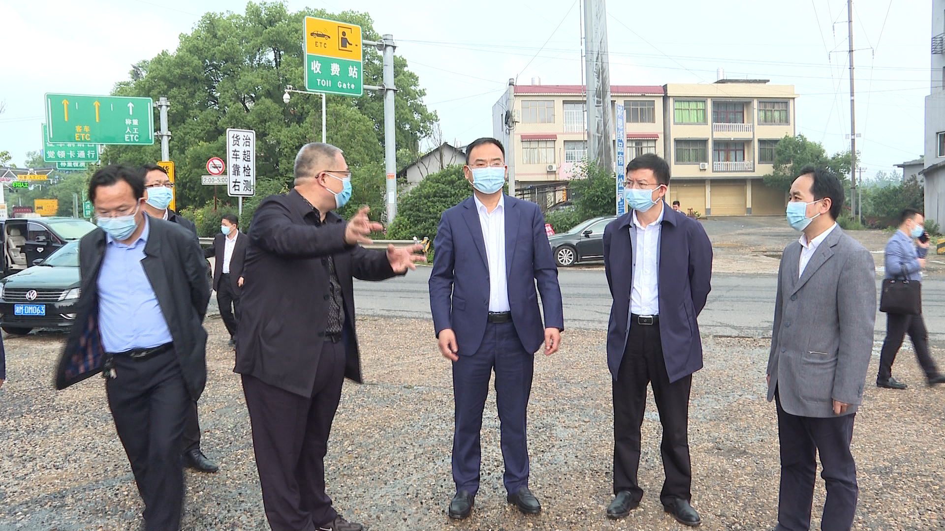 何恩广督导祁阳疫情防控工作和五好园区建设